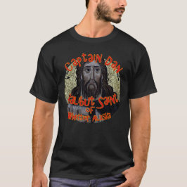 Kapitein Dan de Halibut Saint van Whittier Alaska T-shirt
