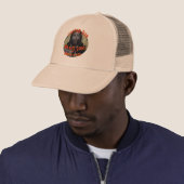 Kapitein Dan de Heilbot Heilige van Whittier Alask Trucker Pet (In situ)