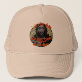 Kapitein Dan de Heilbot Heilige van Whittier Alask Trucker Pet