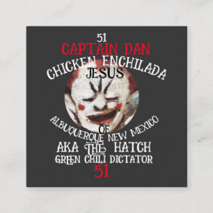 KAPITEIN DAN KIP ENCHILADA JESUS ALBUQUERQUE NM INFORMATIEKAARTJE