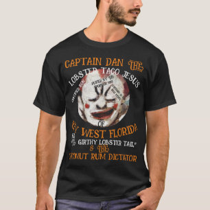 KAPITEIN DAN KREEFT TACO JESUS KEY LIME PIE T-SHIRT