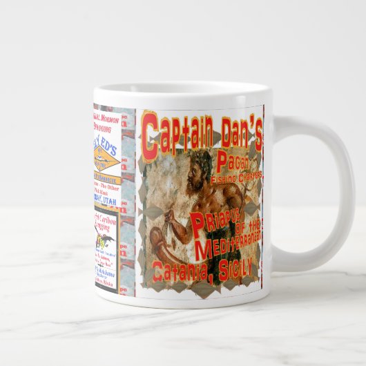 Kapitein Dan Priapus Grote Koffiekop (Rechts)