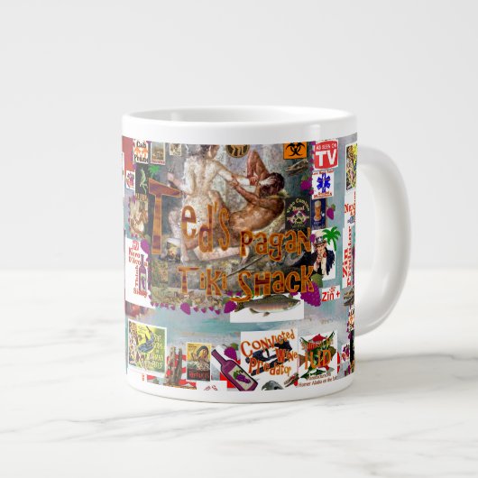 Kapitein Dan Priapus Grote Koffiekop (Voorkant rechts)