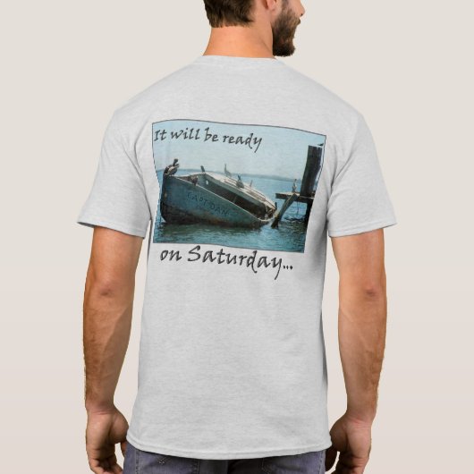 Kapitein Dan Shirt (Achterkant)