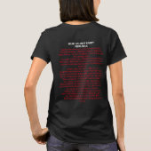 Kapitein Dan U Boot Halibut Charter Whittier Alask T-shirt (Achterkant)