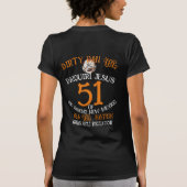 Kapitein Dan U Boot Halibut Charter Whittier Alask T-shirt (Achterkant)