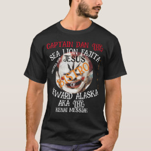 KAPITEIN DAN ZEE OTTER FAJITA JESUS SEWARD ALASKA T-SHIRT