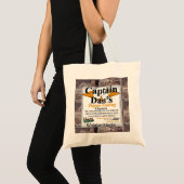 Kapitein Dan's heidense vischarters Alaska Tote Bag (Voorkant (product))