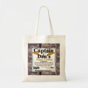 Kapitein Dan's heidense vischarters Alaska Tote Bag