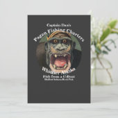 Kapitein Dan's Pagan Fishing Charters Whittier AK Kaart (Staand voorkant)