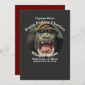 Kapitein Dan's Pagan Fishing Charters Whittier AK Kaart (Voorkant / Achterkant)