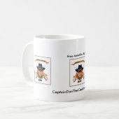 Kapitein DanTheCavalryMan.Com, Vrije Amerikaanse M Koffiemok (Voorkant links)