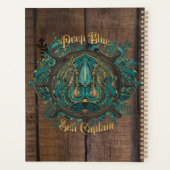 Kapitein Deep Blue Zee Planner (Achterkant)