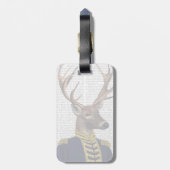 Kapitein Deer Bagagelabel (Achterkant verticaal)