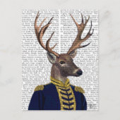 Kapitein Deer Briefkaart (Voorkant)