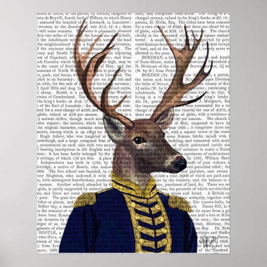 Kapitein Deer Poster (Voorkant)