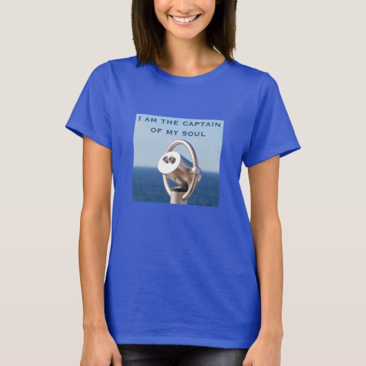 Kapitein (donker) T-shirt (Voorkant)