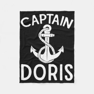 Kapitein Doris Anker Boot Jachten Schip Fleece Deken