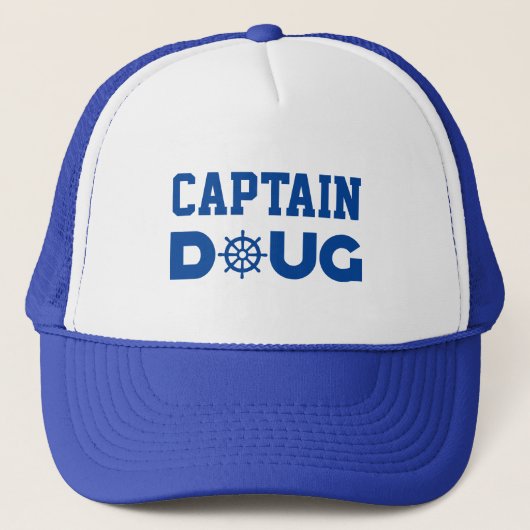 Kapitein Doug Trucker Hat Pet (Voorkant)