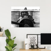 Kapitein Eddie Rickenbacker Poster (Thuiskantoor)