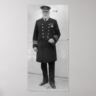 Kapitein Edward J. Smith 1850-1912 Poster