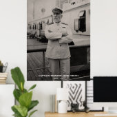Kapitein Edward John Smith van Titanic Memorial Poster (Thuiskantoor)