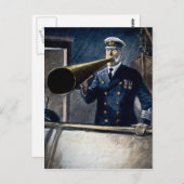 Kapitein Edward Smith RMS Titanic Briefkaart (Voorkant / Achterkant)