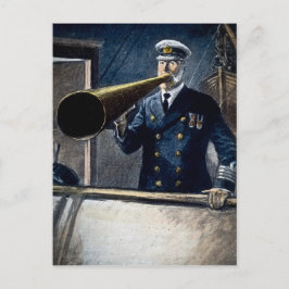 Kapitein Edward Smith RMS Titanic Briefkaart