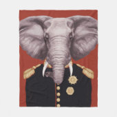 Kapitein Elephant Fleece Deken (Voorkant)