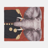Kapitein Elephant Fleece Deken (Voorkant (Horizontaal))