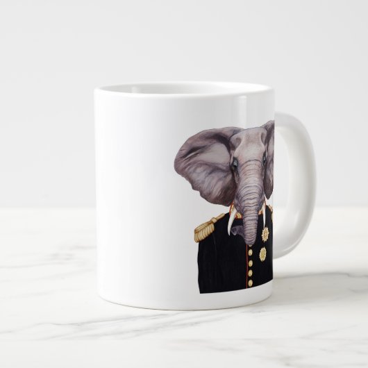 Kapitein Elephant Grote Koffiekop (Voorkant rechts)