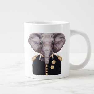 Kapitein Elephant Grote Koffiekop