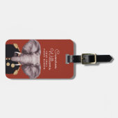 Kapitein Elephant | Jouw namen toevoegen Bagagelabel (Voorkant horizontaal)