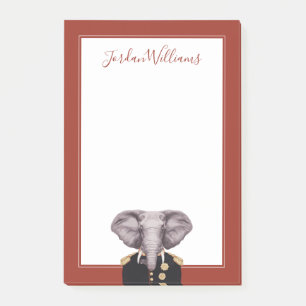 Kapitein Elephant   Jouw namen toevoegen Post-it® Notes