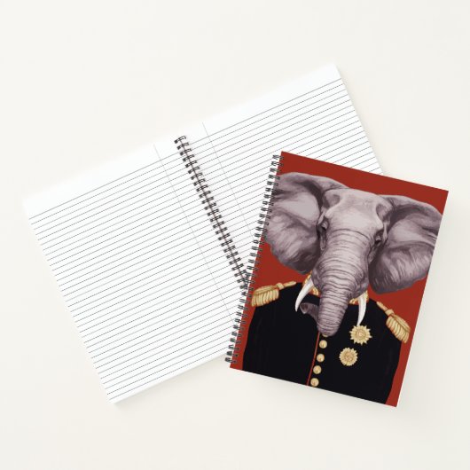Kapitein Elephant Notitieboek (Binnen)
