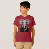 Kapitein Elephant T-shirt (Voorkant volledig)
