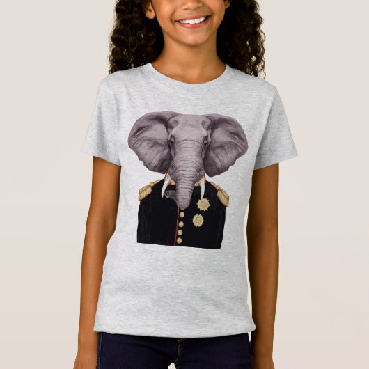 Kapitein Elephant T-shirt (Voorkant)