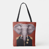 Kapitein Elephant Tote Bag (Achterkant)
