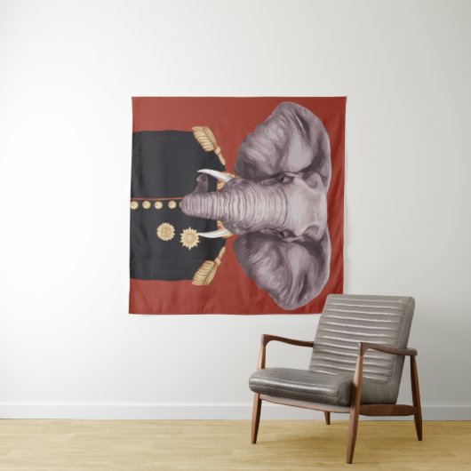 Kapitein Elephant Wandkleed (In Situ (horizontaal))
