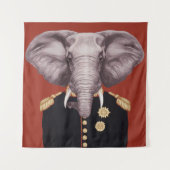 Kapitein Elephant Wandkleed (Voorkant)