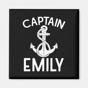 Kapitein Emily Zeilen Boot Schip Jacht Magneet