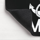 Kapitein Emma Yacht Zeilboot Scheepvaart Muismat (Hoek)