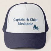 Kapitein en Chief Mechanic Sailing Pet (Voorkant)