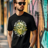 Kapitein en piraat van het Zee T-shirt