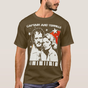 Kapitein en Tennille 70s Concert Fade T-shirt