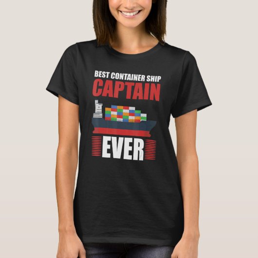 Kapitein Ever Seafarer Cargo Sh T-shirt (Voorkant)