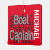 Kapitein Extraordinaire CUSTOM Keramisch Ornament (Links)