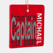 Kapitein Extraordinaire CUSTOM Keramisch Ornament (Rechts)