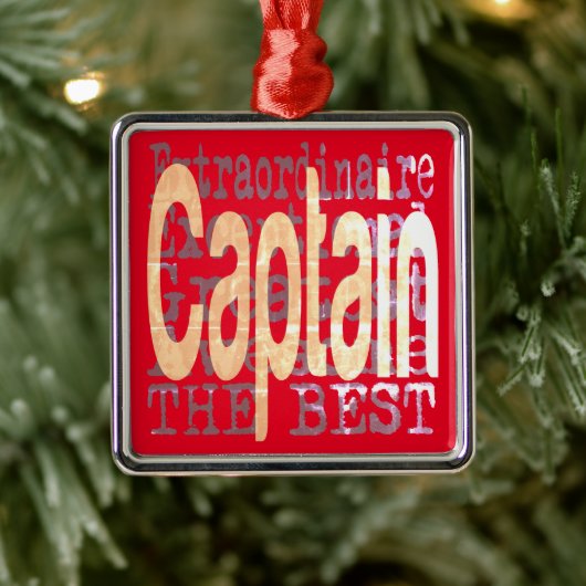 Kapitein Extraordinaire Metalen Ornament (Boom)