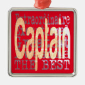 Kapitein Extraordinaire Metalen Ornament (Voorkant)